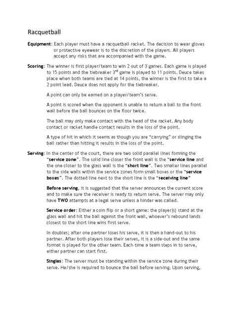 racquetball rules pdf